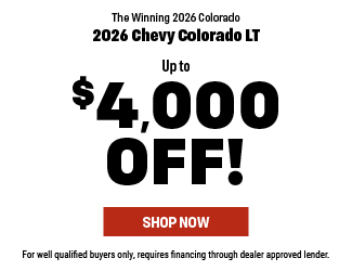 2026 Chevrolet Colorado LT Offer