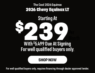 2026 Chevrolet Equinox LT Offer