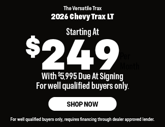 2026 Chevrolet Trax LT Offer