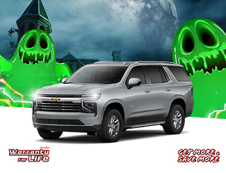 special offer on the new Chevy Tahoe LT