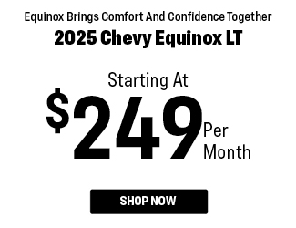 special offer on Chevy Equinox