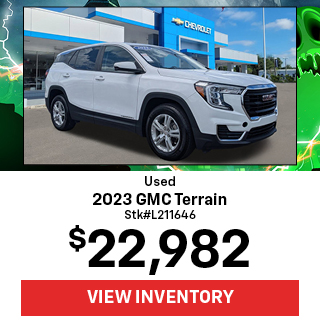 preowned offer on Chevrolet Trax