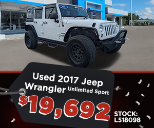 Pre-Owned 2017 Jeep Wrangler Unlimited Sport