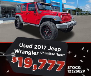 Pre-Owned 2017 jeep wrangler unlimited sport 4-wheel drive