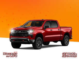 offer on new Chevy Silverado truck