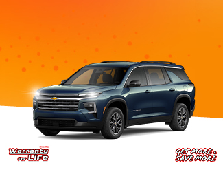 special offer on Chevy Traverse LT