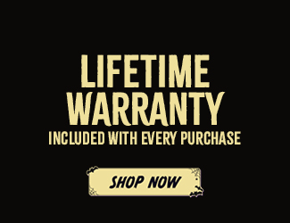 lifetime warranty included with every purchase