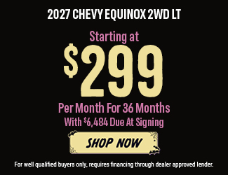 2026 Chevrolet equinox Offer