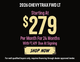 2026 Chevrolet Trax LT Offer