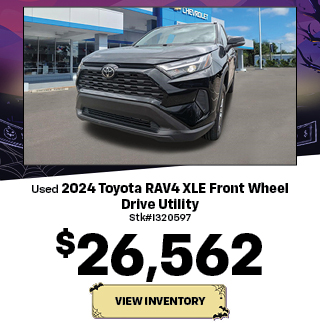 preowned Toyota RAV4 offer