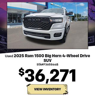 preowned RAM 1500 offer