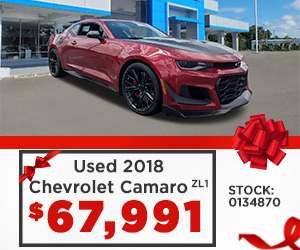 Pre-Owned 2018 Chevrolet Camaro ZL1