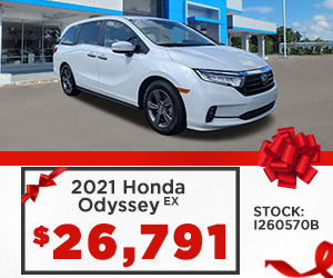 Pre-Owned 2021 Honda Odyssey EX