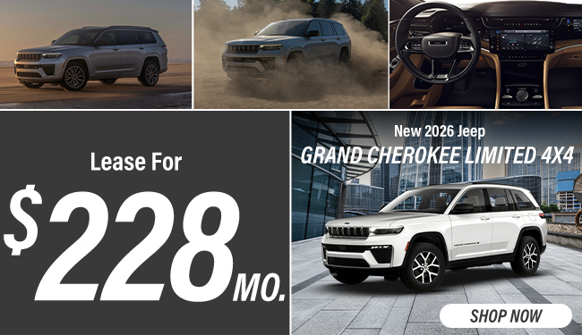2026 Jeep Grand Cherokee offer