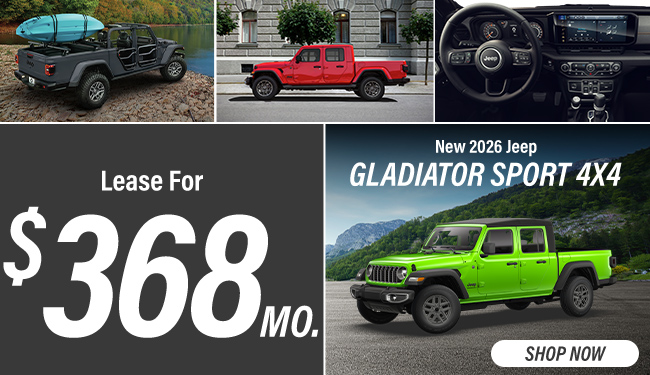 Jeep Gladiator Sport offer