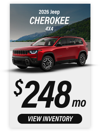 New Jeep Cherokee offer