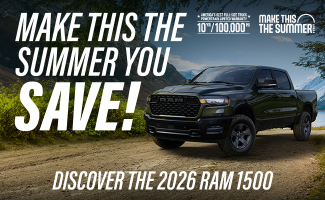 Make this the Summer to Save with a RAM 1500