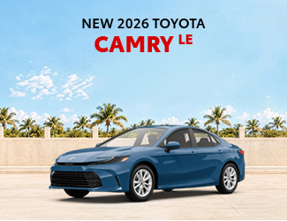 2026 Toyota	Camry LE