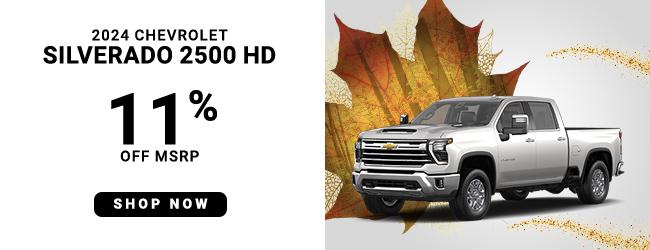 2024 Chevrolet HD Silverados offer