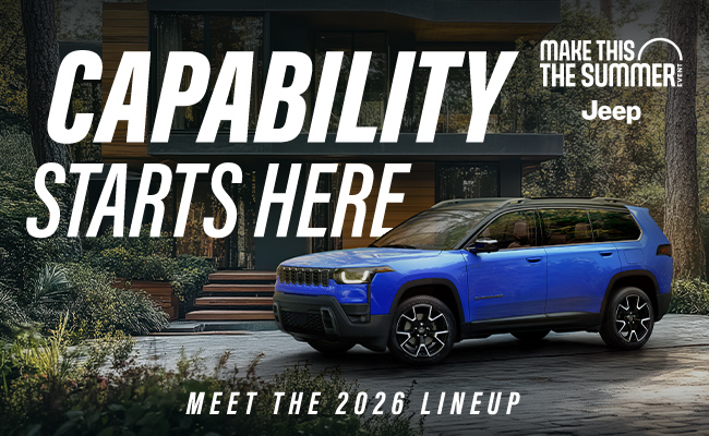 Adventure looks better than ever - In the 2026 Jeep Cherokee