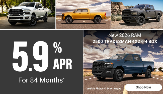 2026 RAM 2500 TRADESMAN 4x2 6'4 Box offer