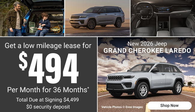 2026 Jeep Grang Cherokee Laredo 4x2 offer