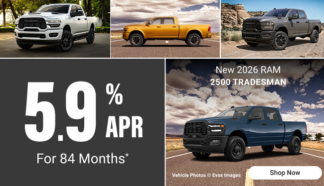 2026 RAM 2500 TRADESMAN 4x2 6'4 Box offer