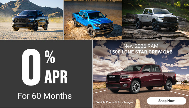 2026 RAM 1500 LONE START CREW CAB offer