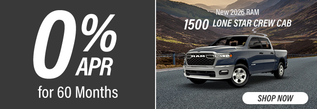 2026 Ram 1500 Lone Star Crew Cab offer
