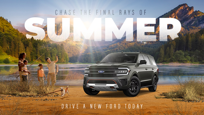 Chase the final rays of summer - Drive a new Mac Haik Ford