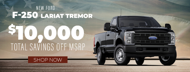 New Ford F-250 Lariat Tremor