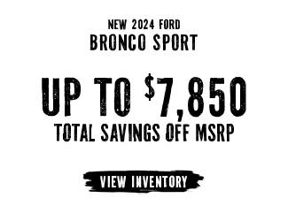 New Ford Bronco Sport