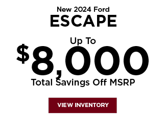 New Ford Escape