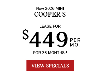 2026 MINI Cooper Cooper S Convertible Offer
