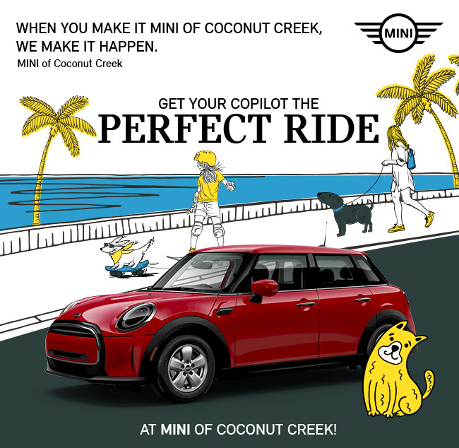 Love at first price. At MINI of Coconut Creek.