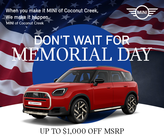 It’s Your Court, Your Rules at MINI of Coconut Creek