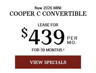 2026 MINI Cooper Cooper S Convertible Offer