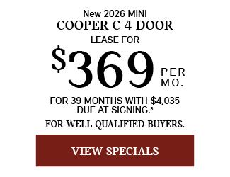 2026 MINI Cooper Hardtop 4 Door Offer
