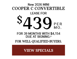 2026 MINI Cooper Cooper S Convertible Offer