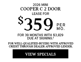 2026 MINI Cooper Hardtop 2 Door offer