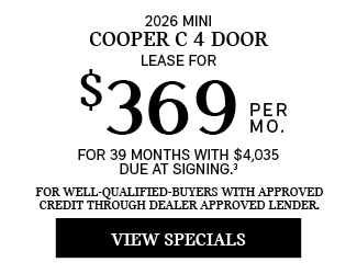 2026 MINI Cooper Hardtop 4 Door Offer