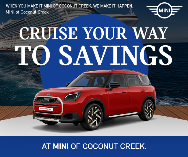 Cruise your way to savings at MINI of Coconut Creek