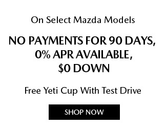 Save on new Mazda models