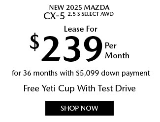 new mazda CX-5 lease special