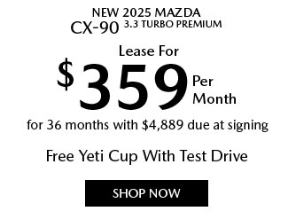 new mazda CX-90 lease special