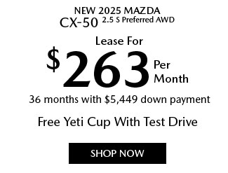 New Mazda CX-50 offer