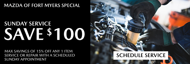 save one hundred USD in service on Sundays