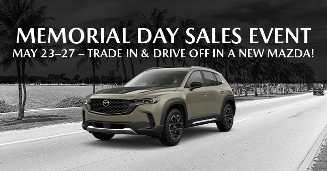 tradein sales event at Mazda of Fort Myers