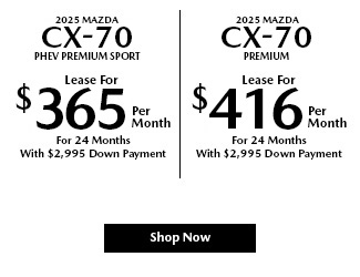 Mazda CX-70 special offer