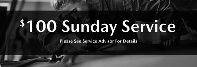 $100 Sunday Service at Mazda of Fort Myers